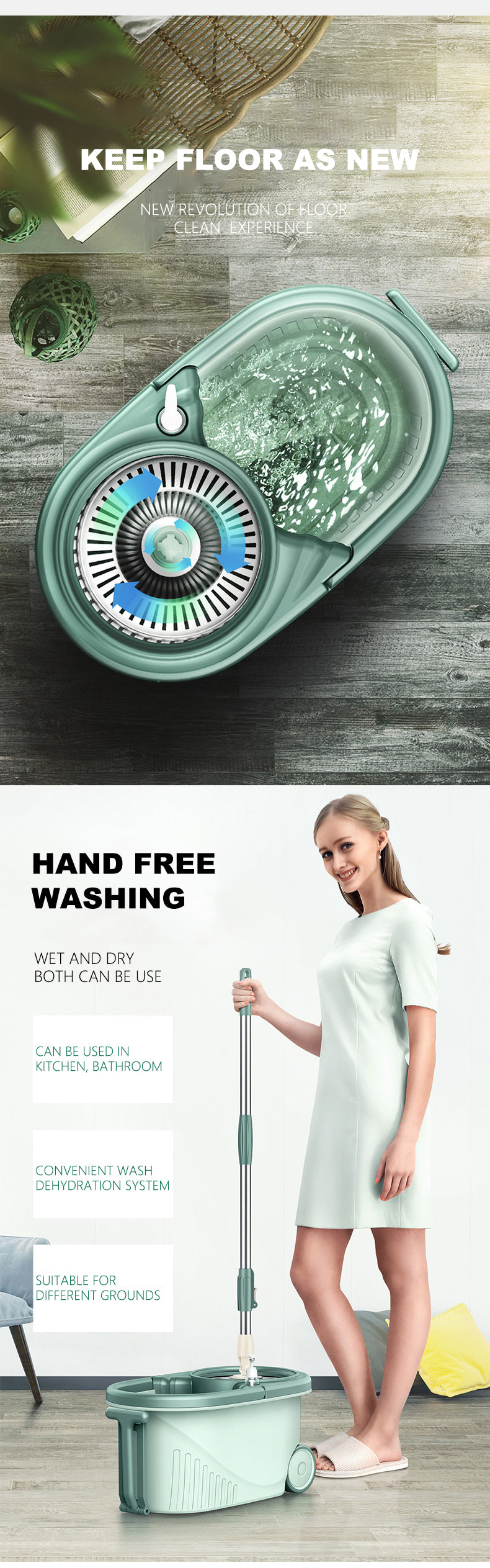 Spin Mop Bundle