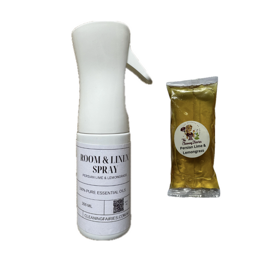 Room & Linen Spray Persian Lime & Lemongrass Cleaning Fairies